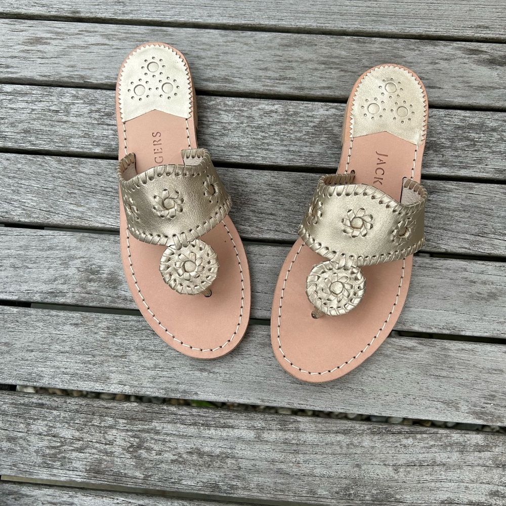 Jack Roger’s Sandals - Platinum Size 6.5